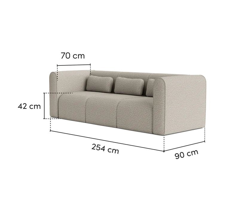 Loom Three Seater