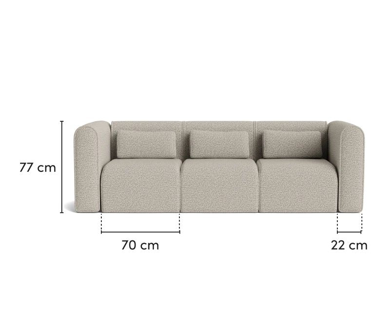Loom Three Seater
