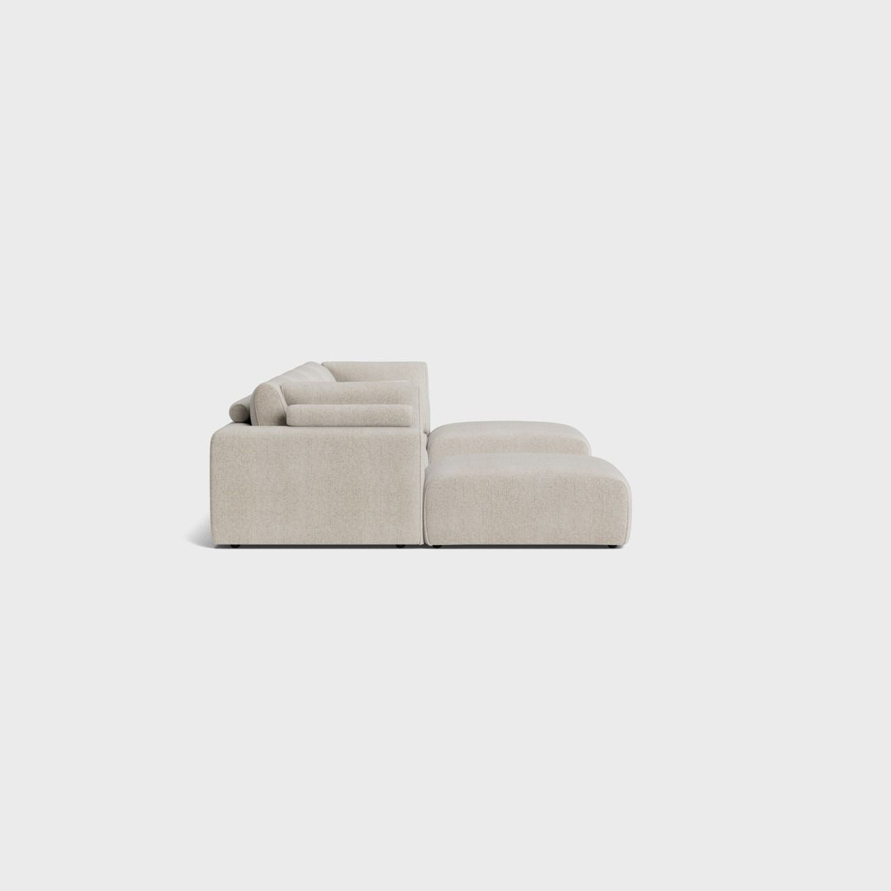 Drift Four Seater with Two Ottomans