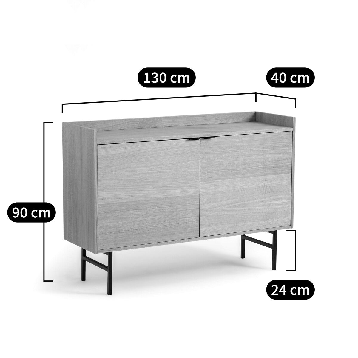 Drift 2-Door Sideboard