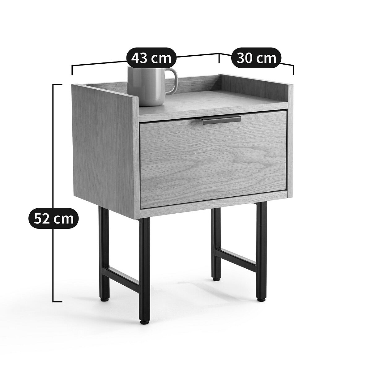 Drift Bedside Table