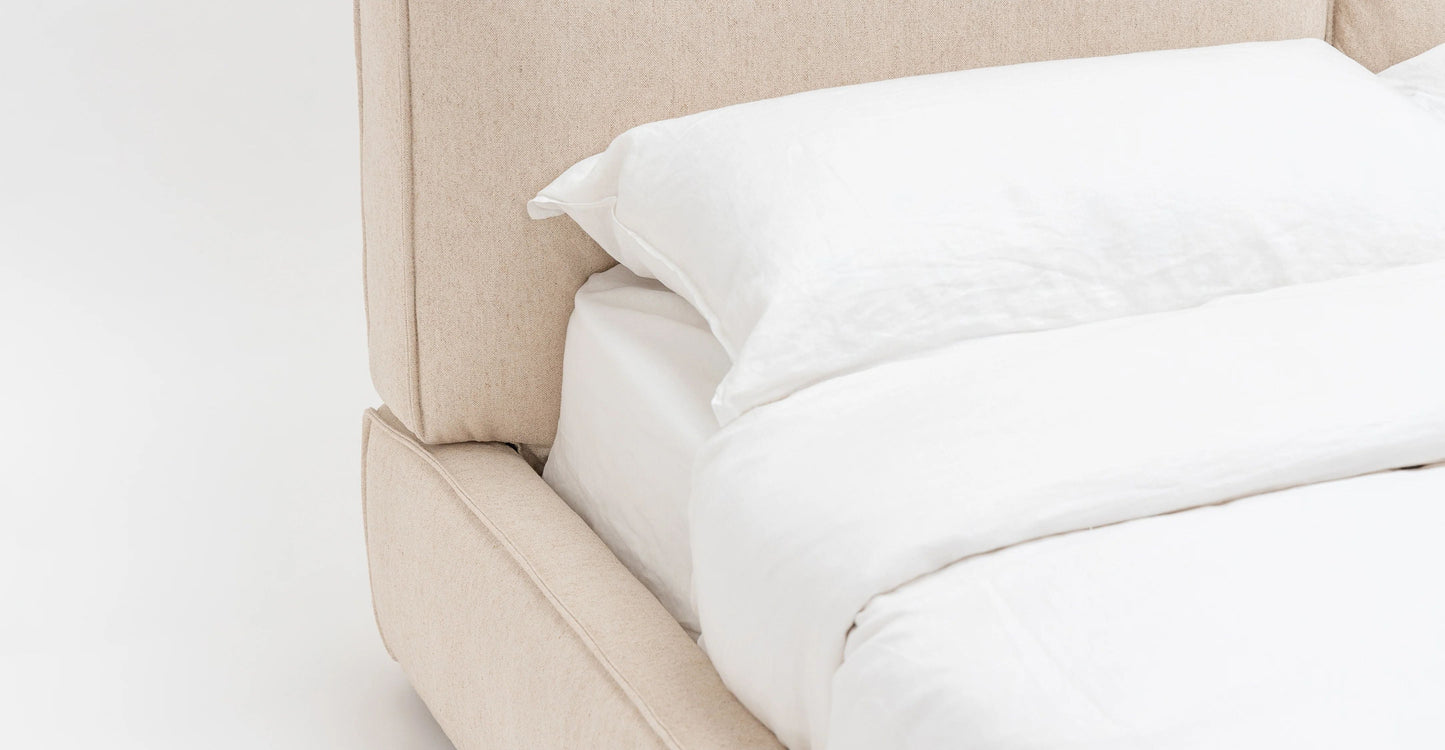 Fold King Bed (Beige)