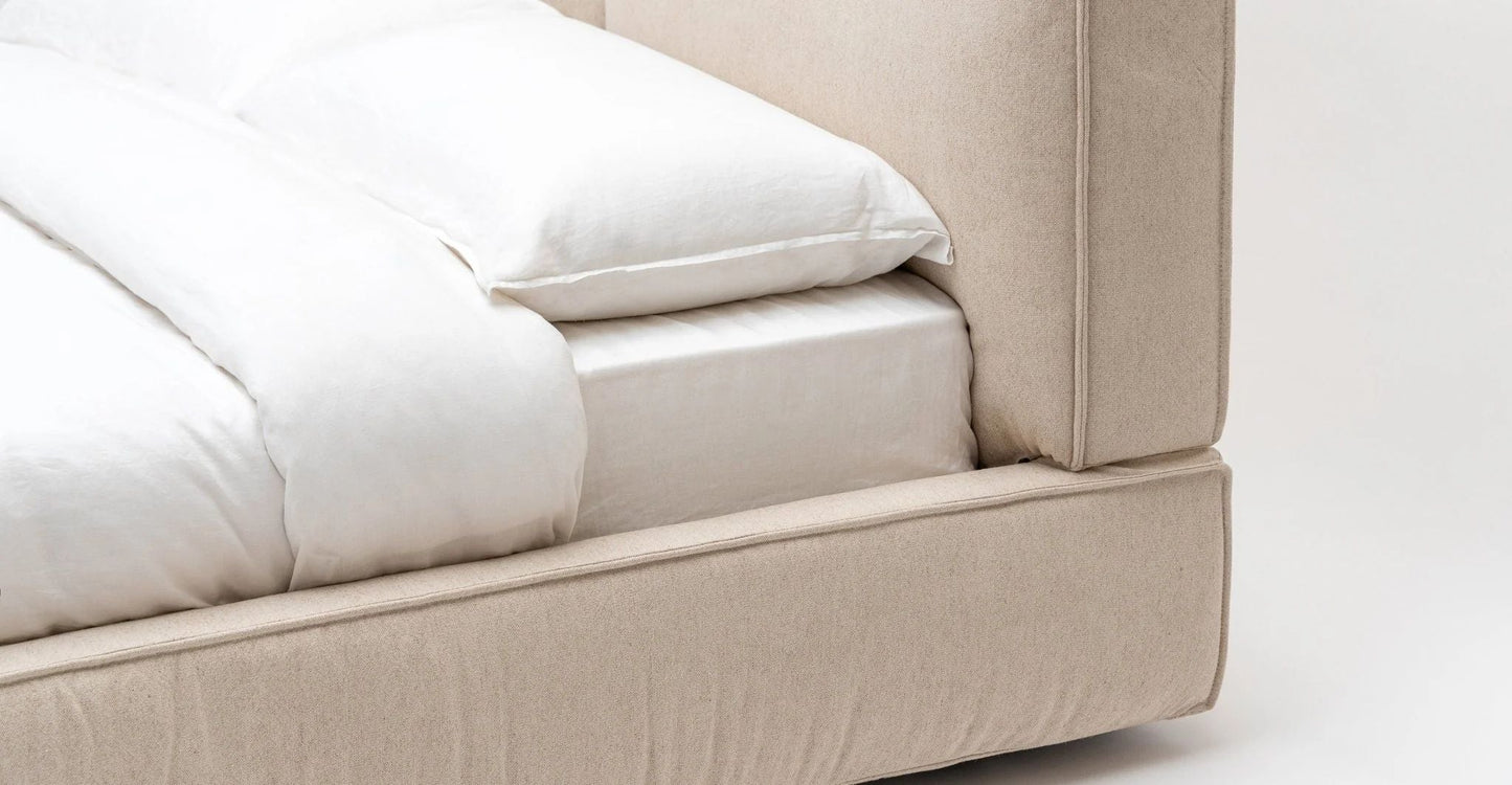 Fold King Bed (Beige)