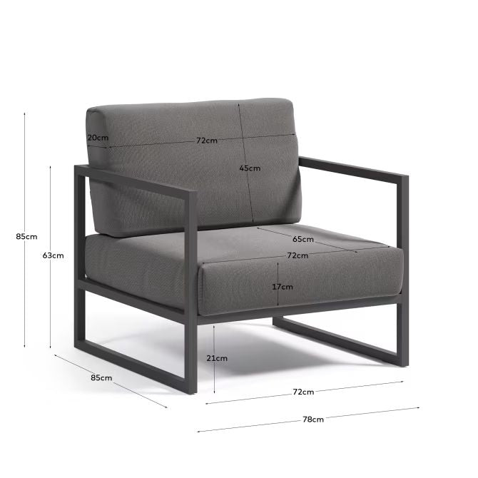 Fold Outdoor Set (Grey)