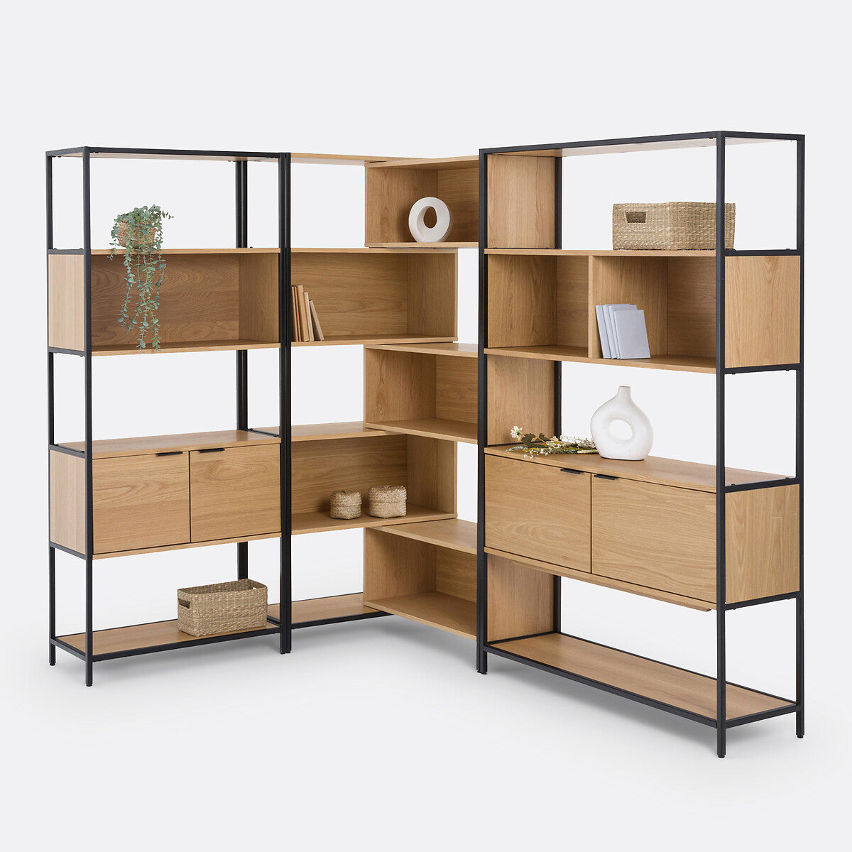 Fold Side Board 2 Cabinets Small