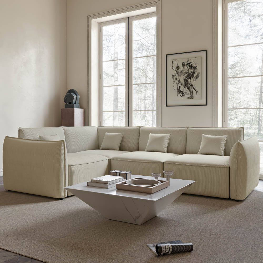 Kanso Four Seater L Shape