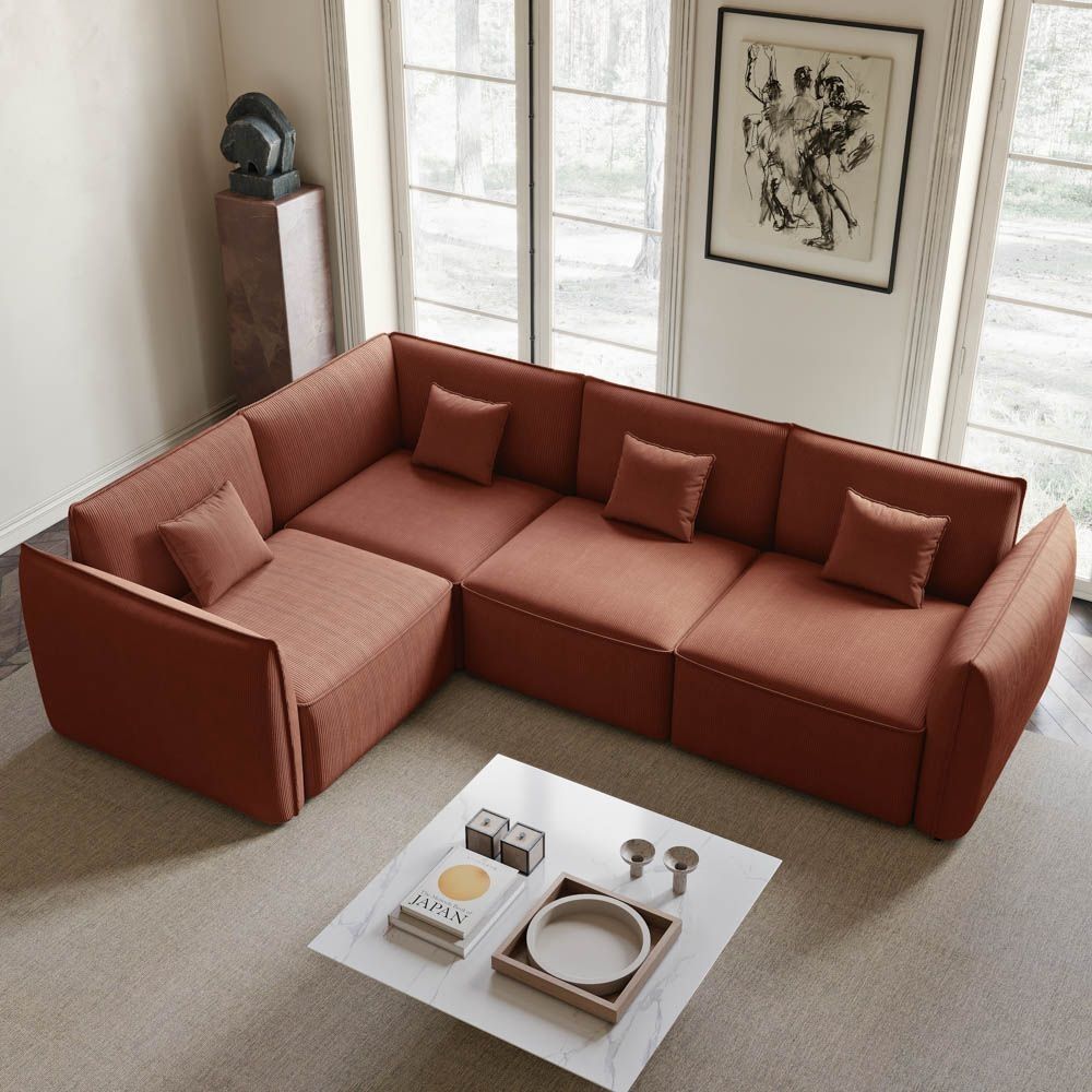 Kanso Four Seater L Shape