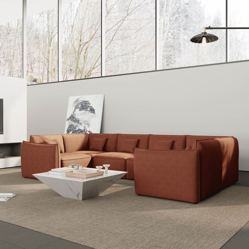 Kanso Six Seater U Shape