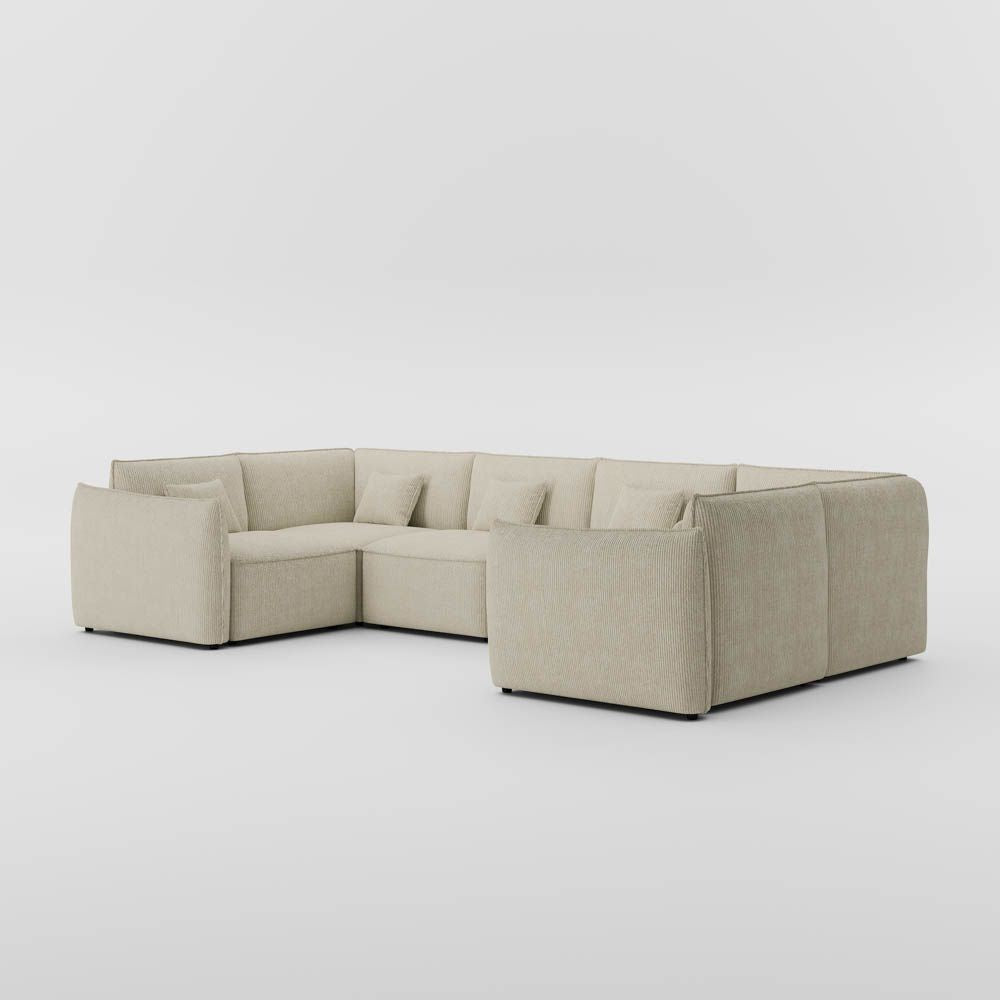 Kanso Six Seater U Shape