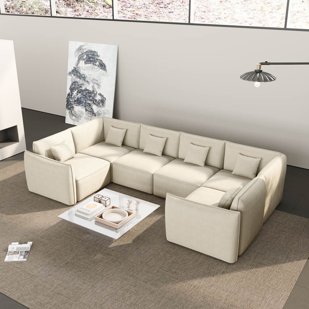 Kanso Six Seater U Shape