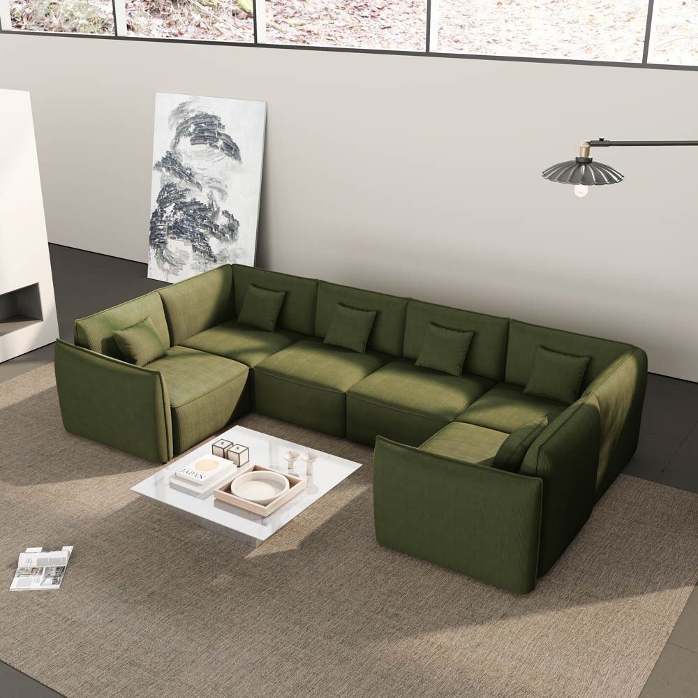 Kanso Six Seater U Shape