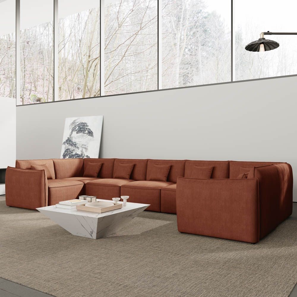 Kanso Seven Seater U Shape