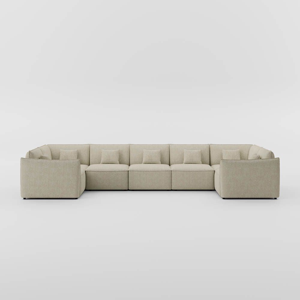 Kanso Seven Seater U Shape