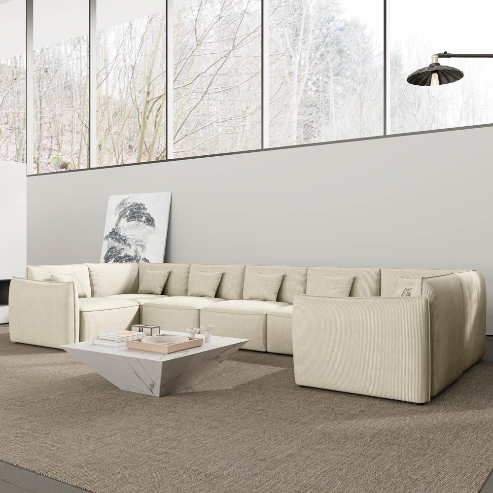 Kanso Seven Seater U Shape