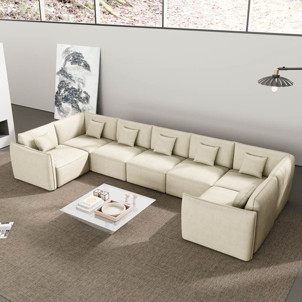 Kanso Seven Seater U Shape