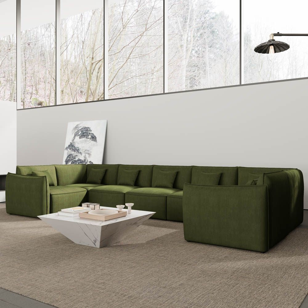 Kanso Seven Seater U Shape