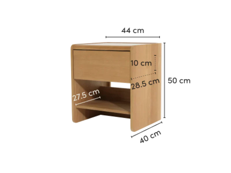 Kanso Bedside Table