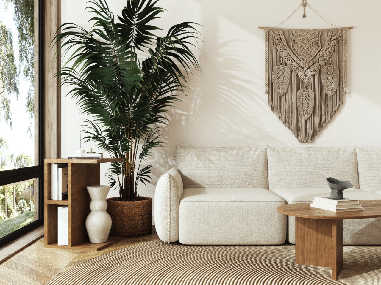 Kanso Oval Coffee Table-KCT1