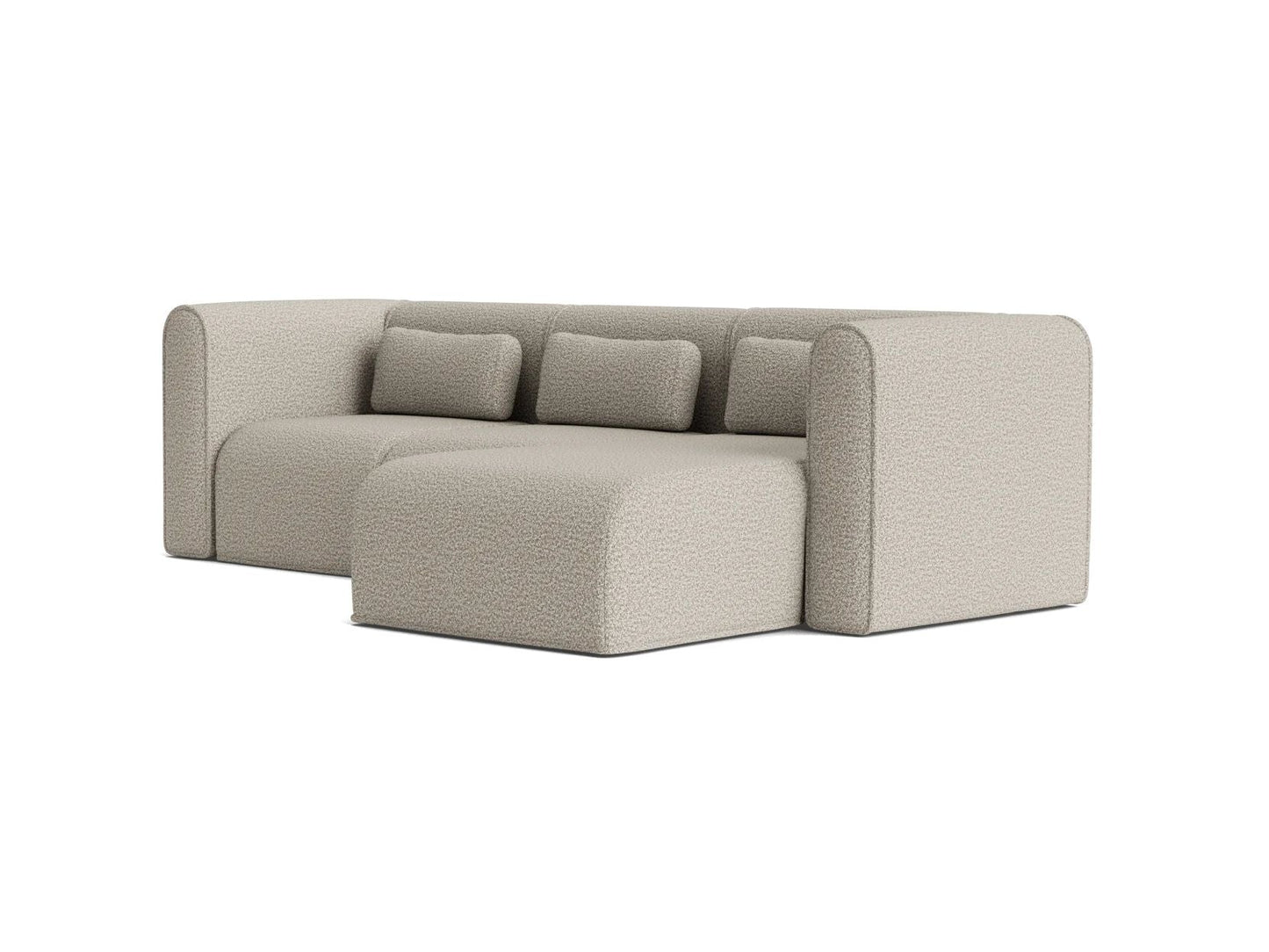 Loom Three Seater Chaise Lounge