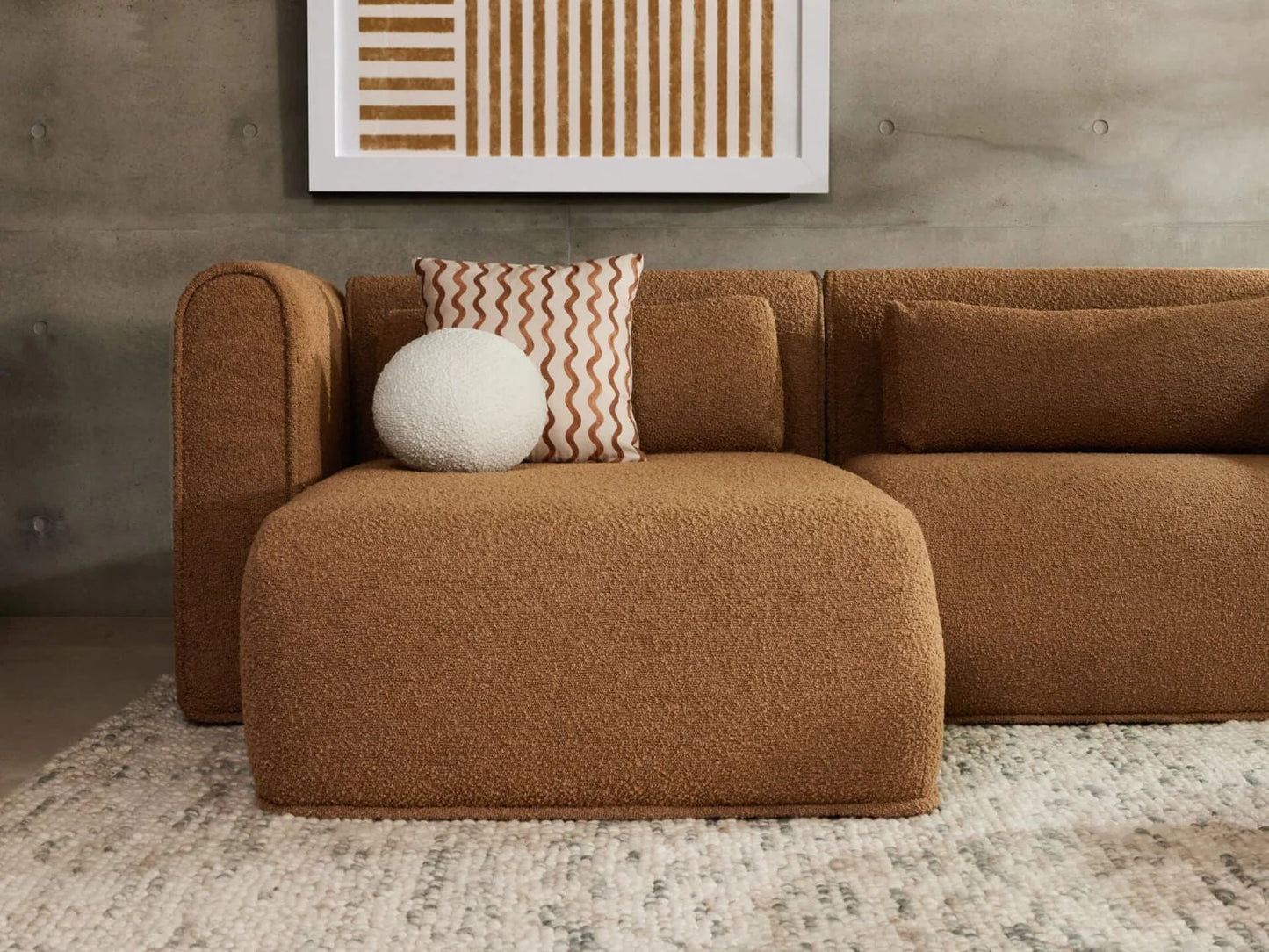 Loom Four Seater Chaise Lounge