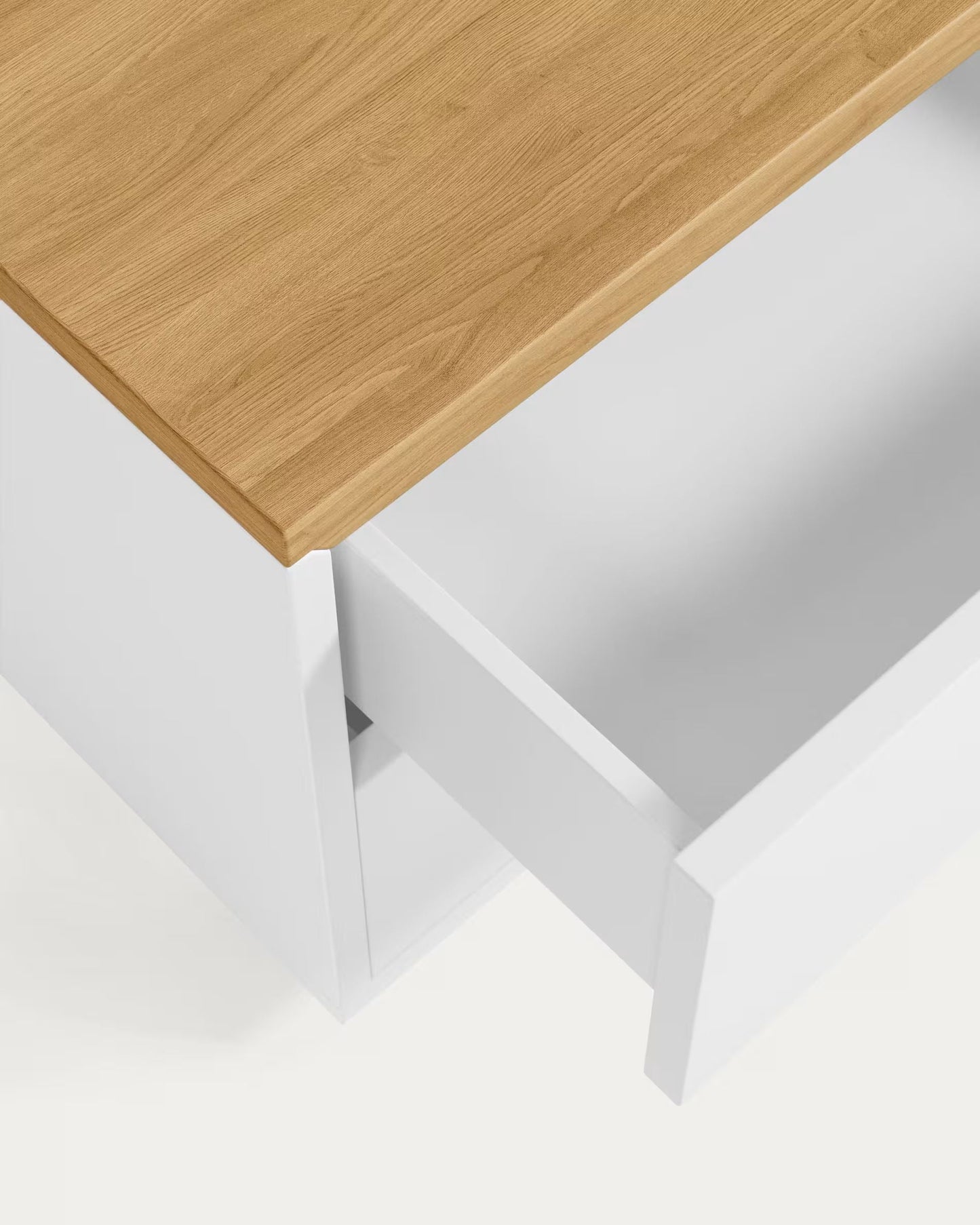 Loom Bedside Table (White)