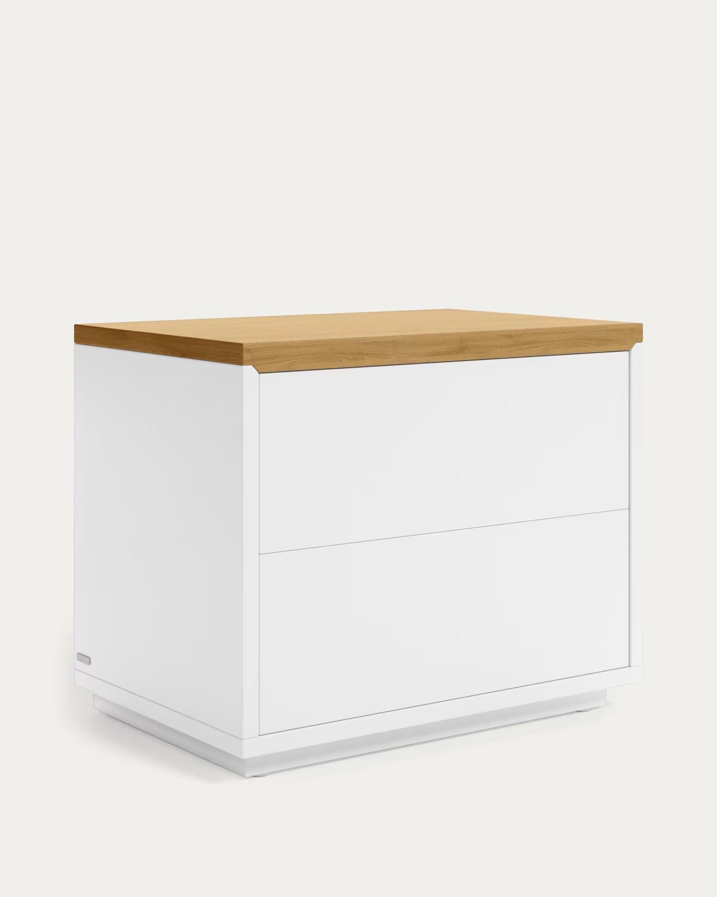 Loom Bedside Table (White)