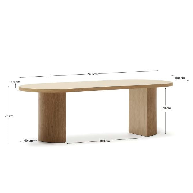 Loom Dinning Table (Natural)