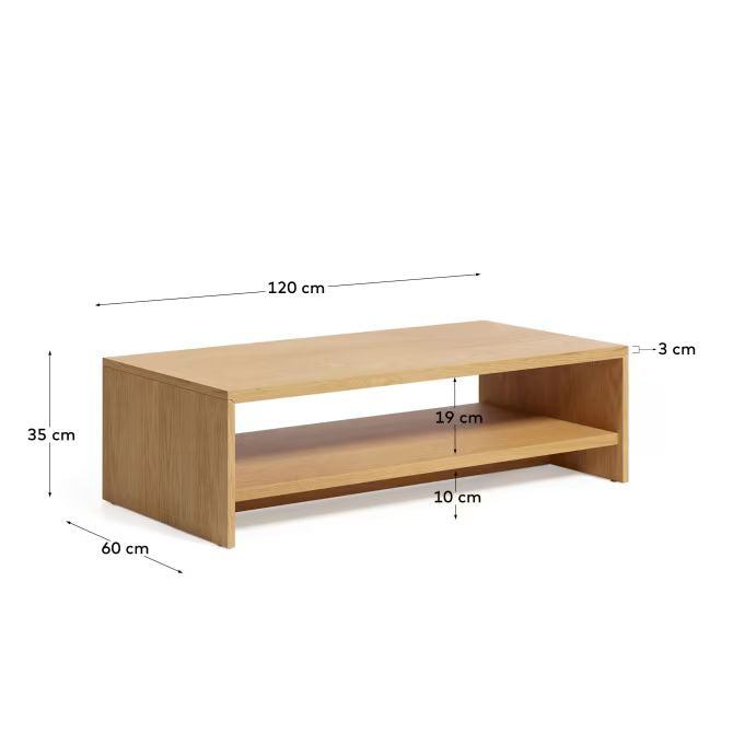 Loom Divider Coffee Table (Natural)