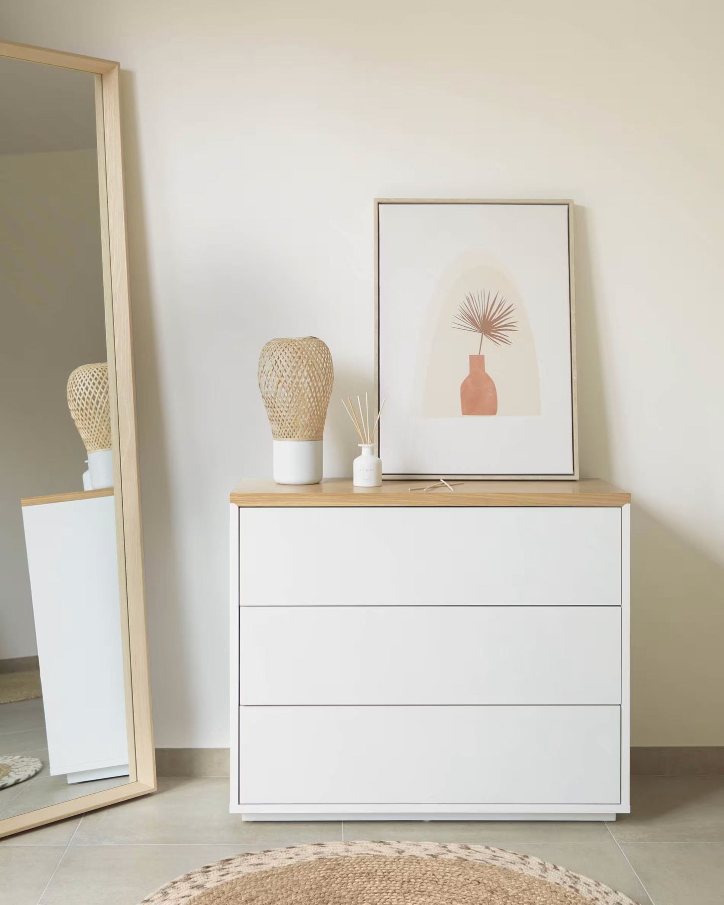 Loom Dresser (White)