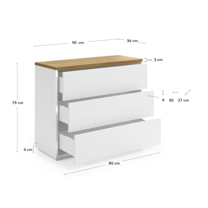 Loom Dresser (White)
