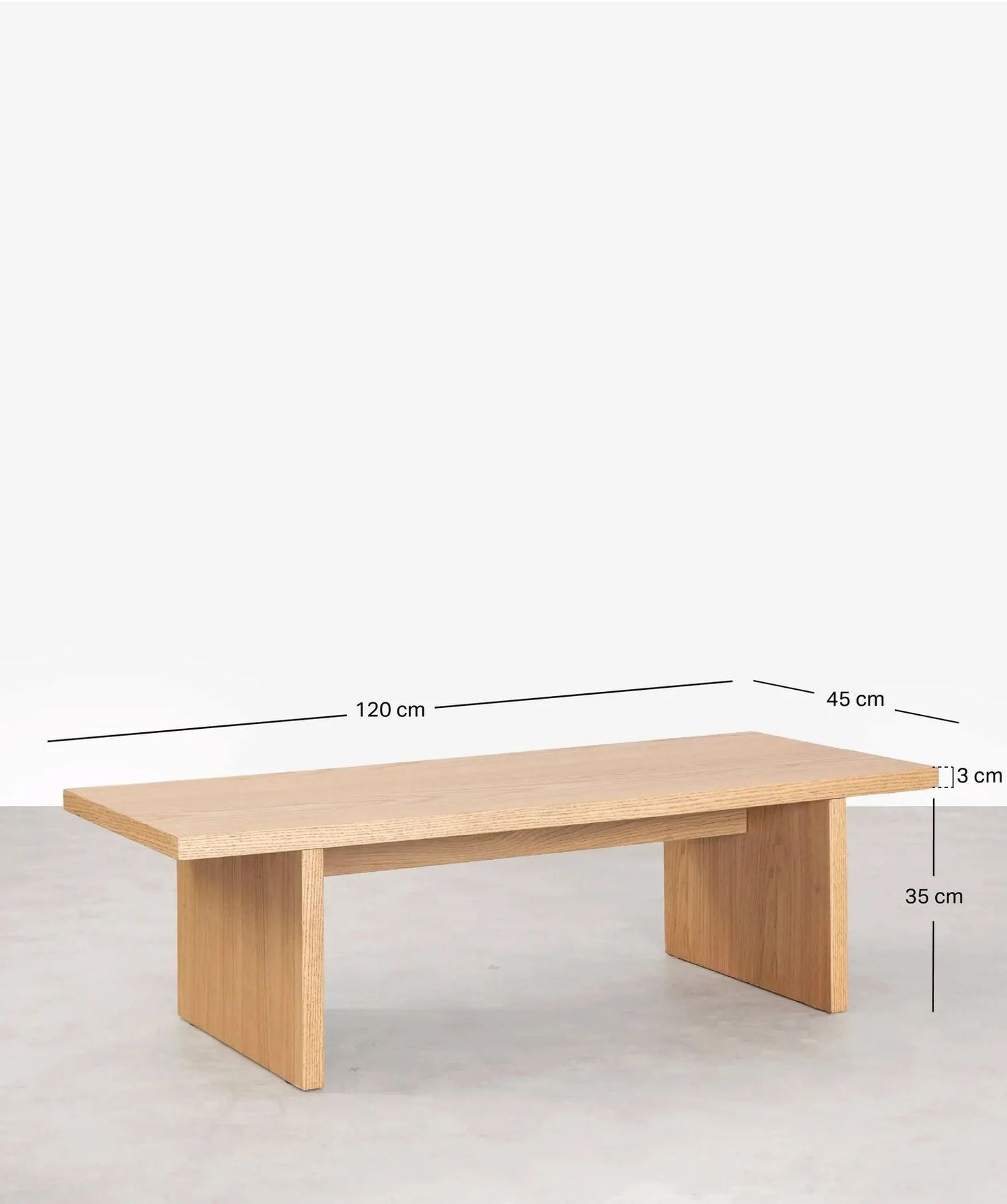 Loom Rectangular Coffee Table (Black)