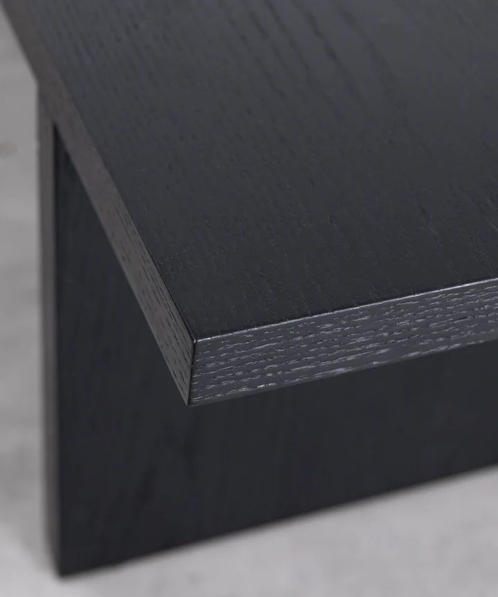 Loom Rectangular Coffee Table (Black)