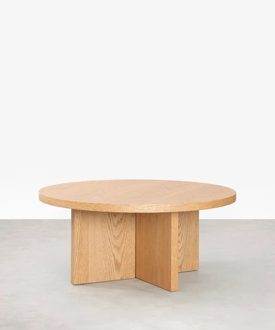 Loom Round Coffee Table (Natural)