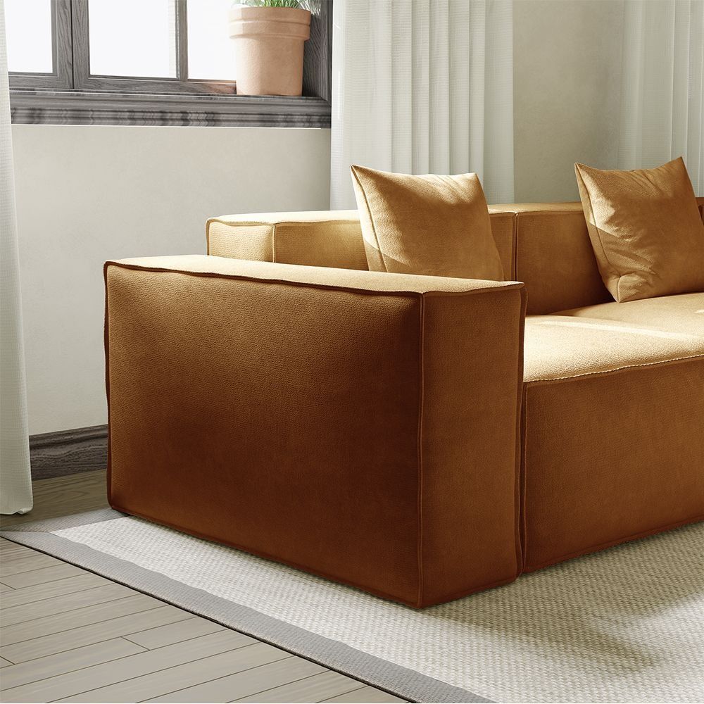 Metro Three Seater with Three Ottomans