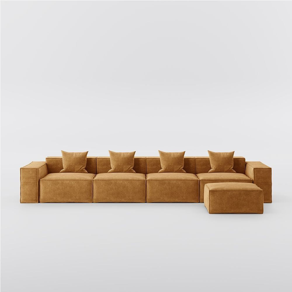 Metro Four Seater with Ottoman