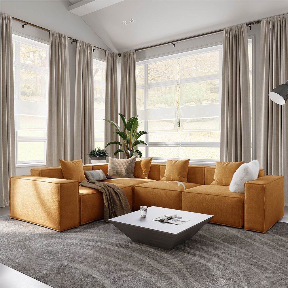 Metro Four Seater L Shape
