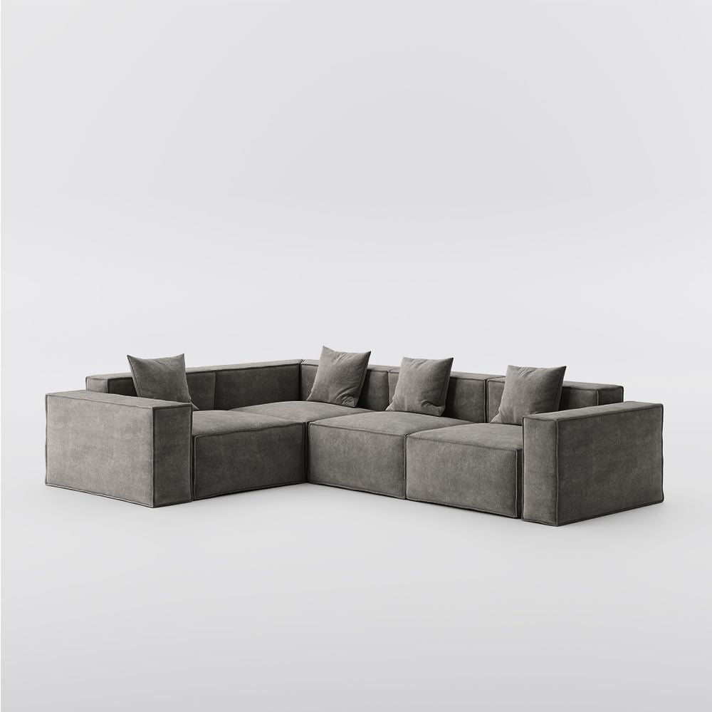 Metro Four Seater L Shape