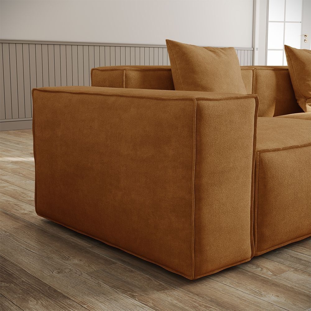 Metro Four Seater L Shape