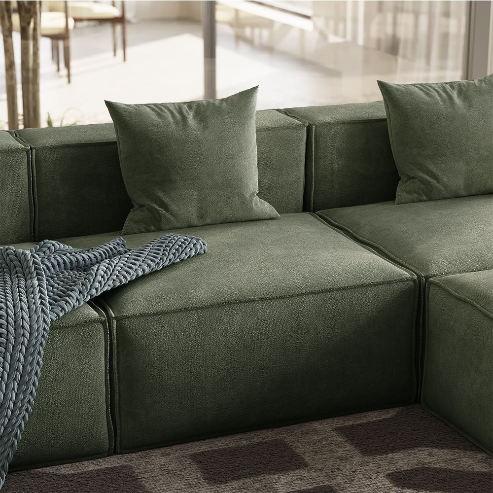 Metro Four Seater L Shape