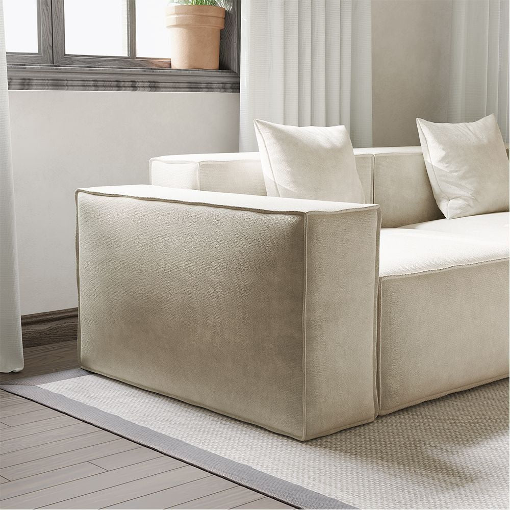Metro Four Seater L Shape