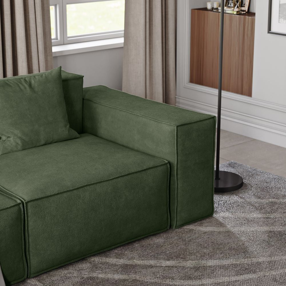 Metro Five Seater L Shape with Ottoman