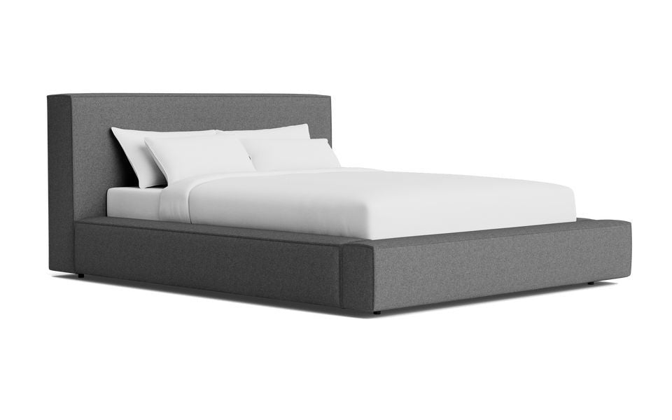 Metro King Bed (Dark Grey)