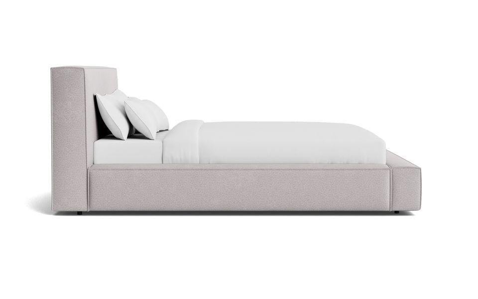 Metro King Bed (Silver Grey)