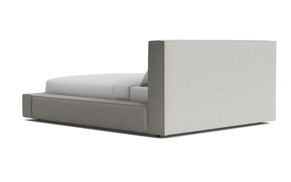 Metro Queen Bed (Light Grey)