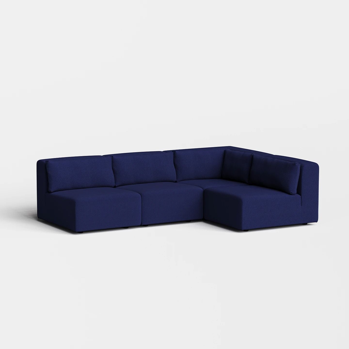 Urban Armless Four Seater L Shape