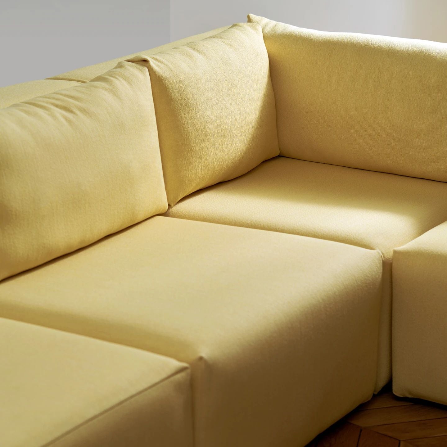 Urban Armless Four Seater L Shape