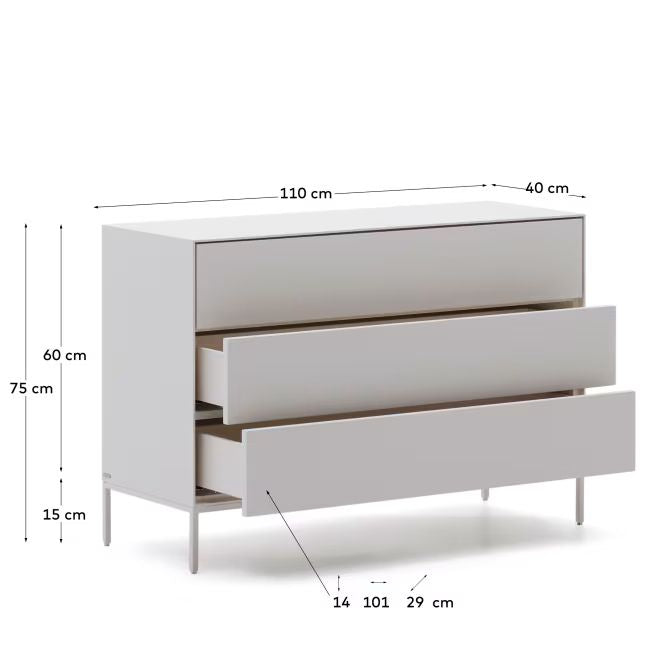 Urban Dresser (White)-USB2-W