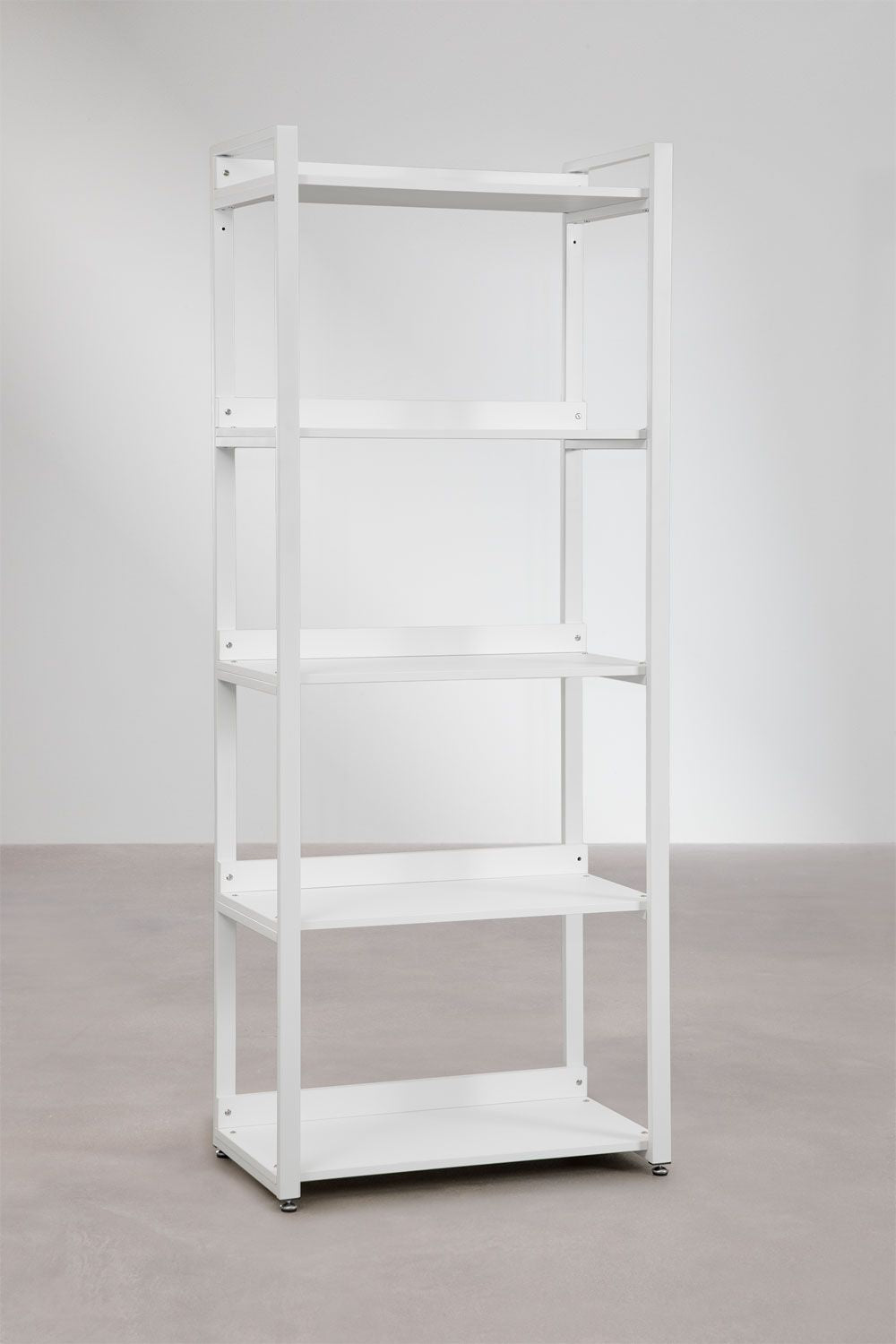 Urban Open Modular Wardrobe 2-Piece with Drawers and Shelving in Steel and Wood-USR10