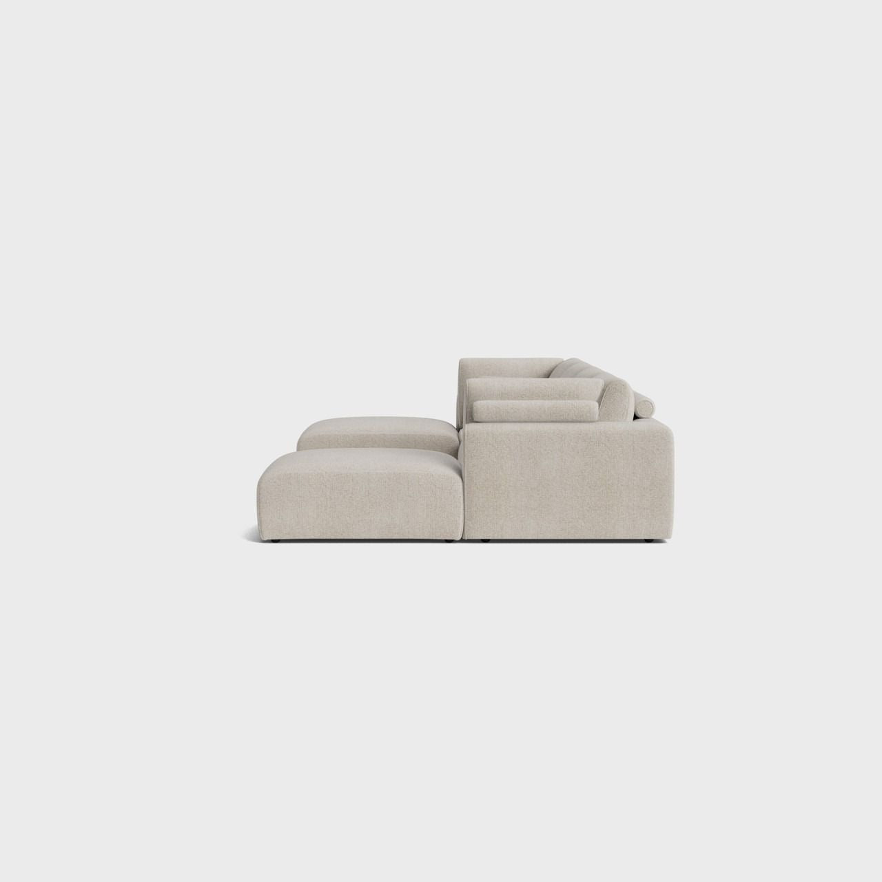 Drift Four Seater with Two Ottomans