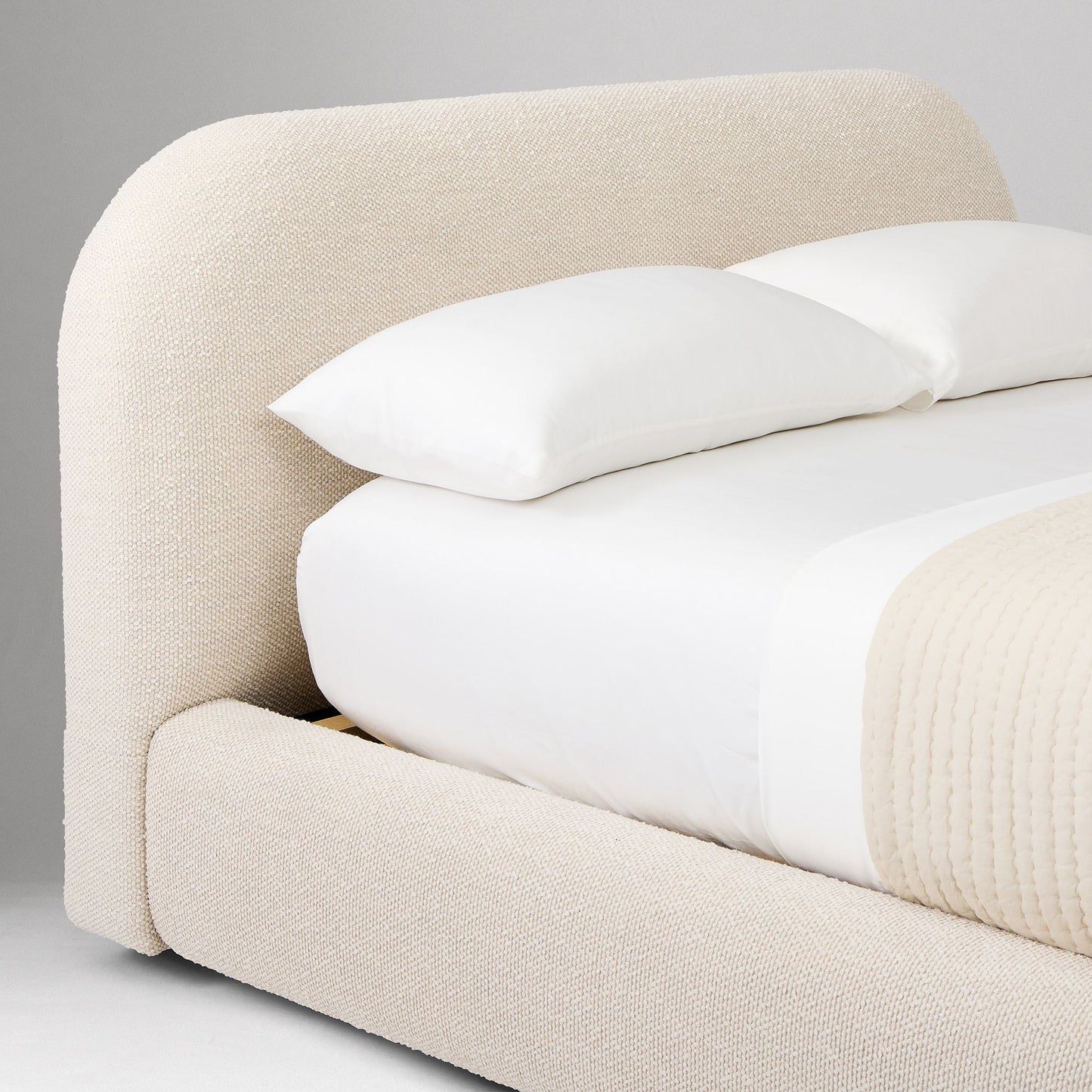 Drift King Bed (Beige)